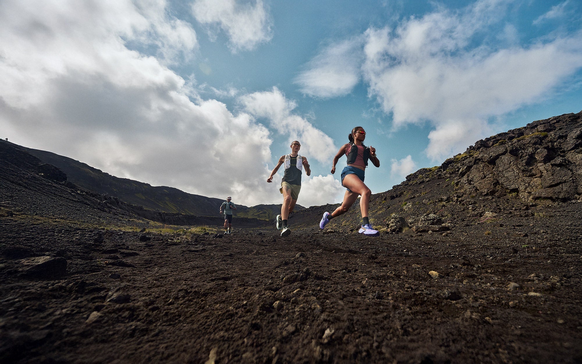 Test trail running Hoka Speedgoat 7