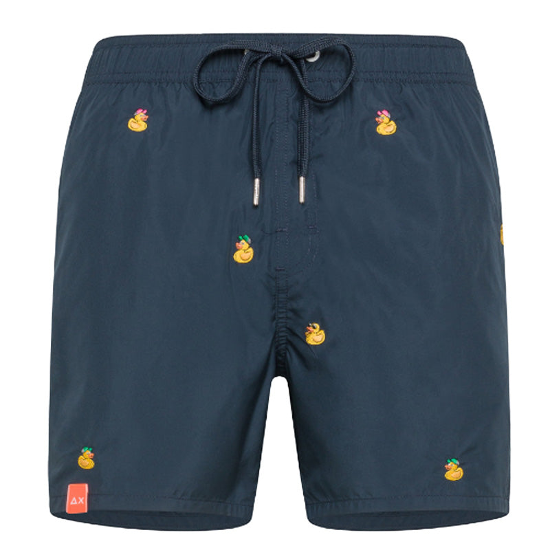 Boxer uomo check ricami