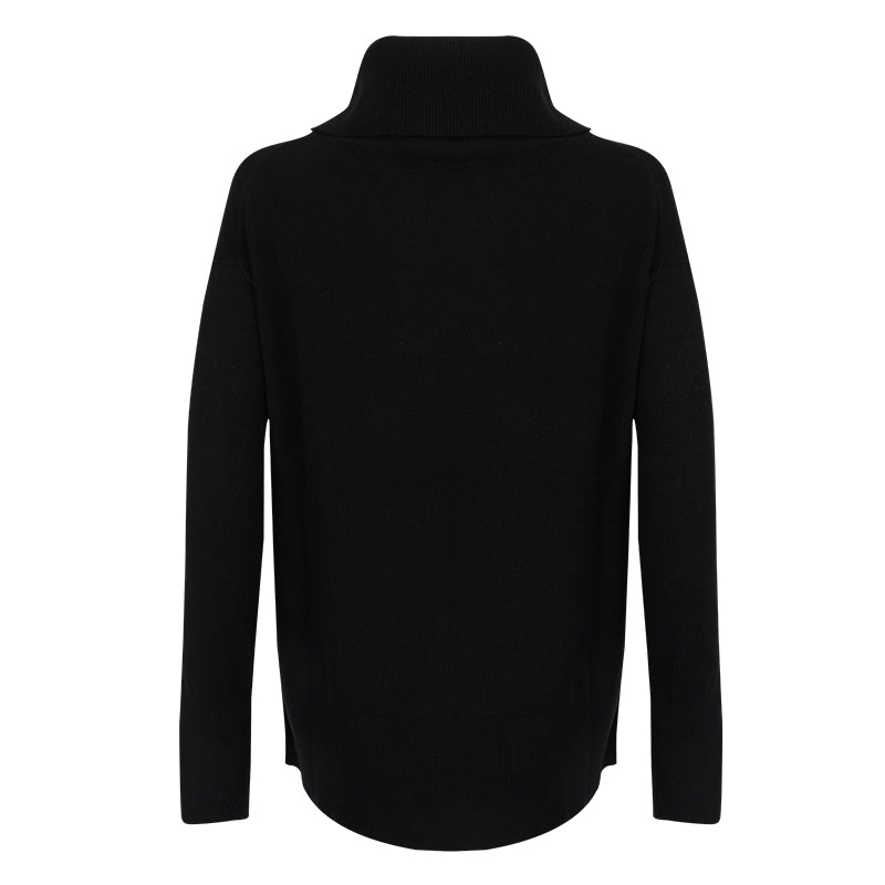 Maglione dolcevita donna viscosa