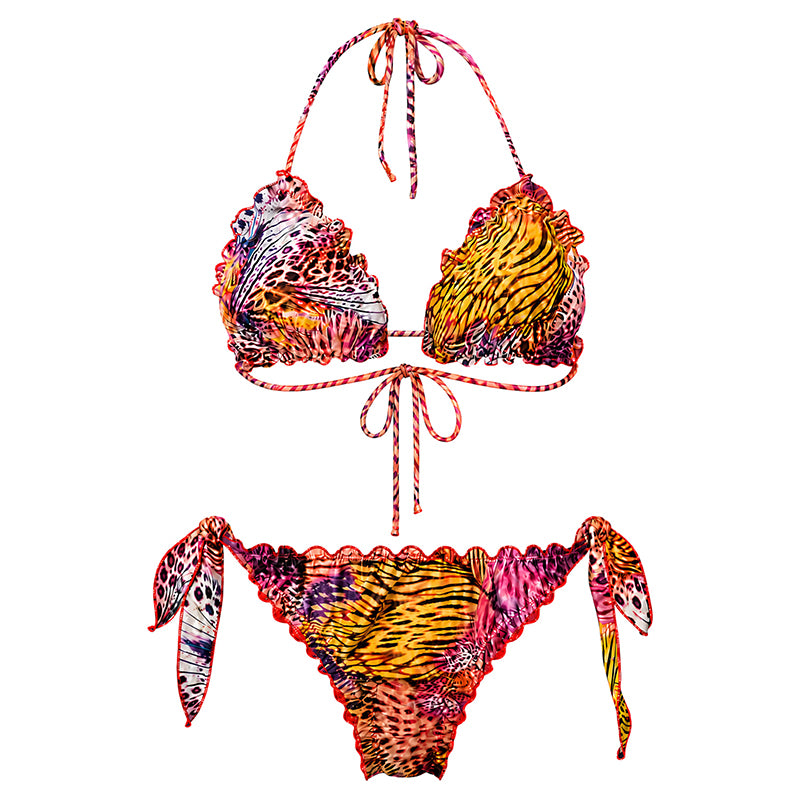 Bikini donna Mary Pink Butterfly