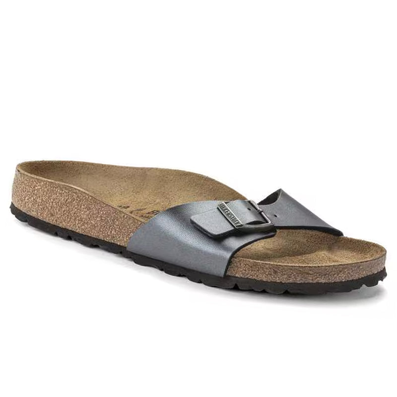 Ciabatte donna Madrid metallic