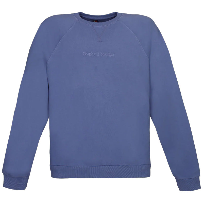 Felpa uomo Spaghetti Boulder Font Crew Neck