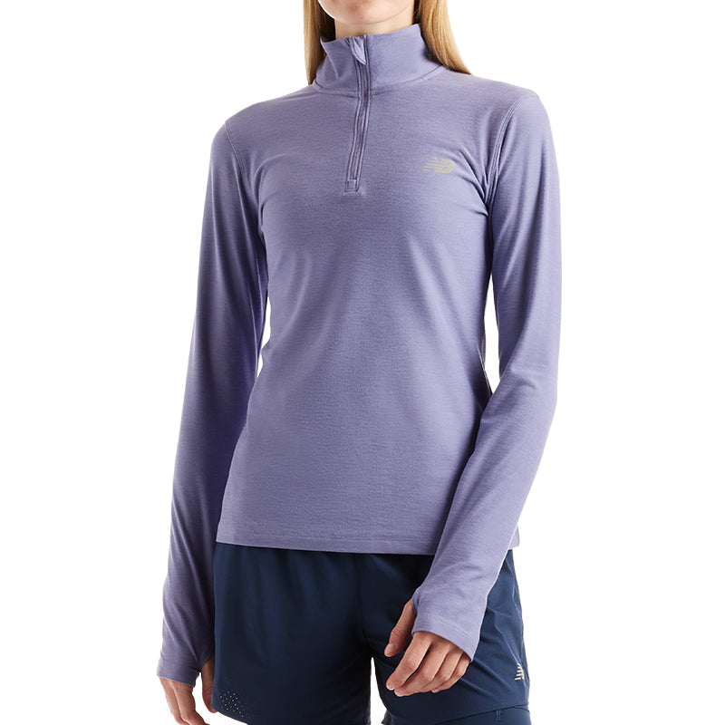 Maglia donna Sport Essentials Space Dye 1/4