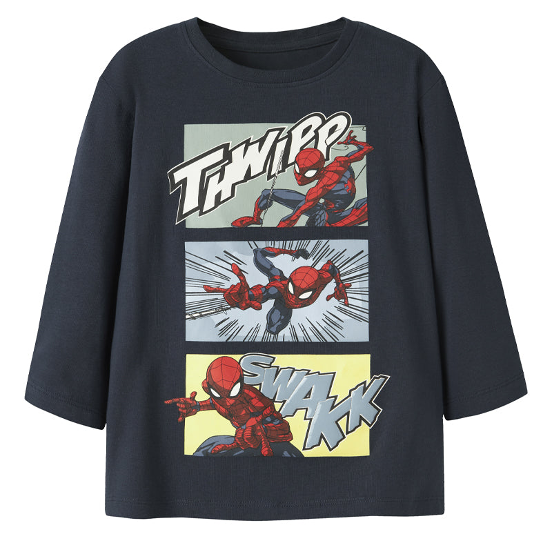 Maglia bambino little Spiderman