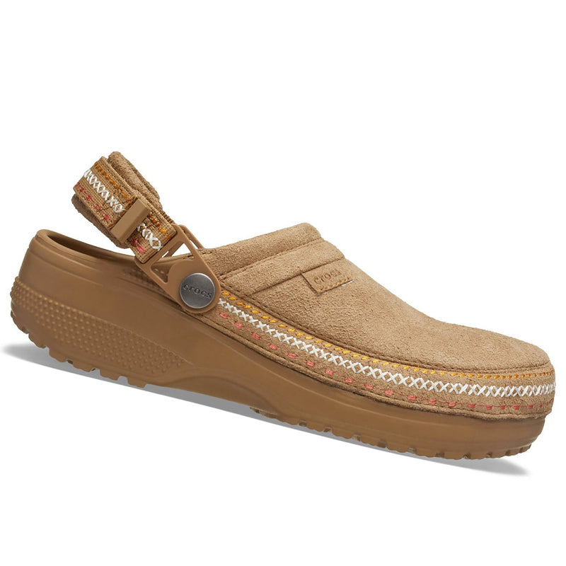 Ciabatte Crafted Vegan Suede Stitch Clog