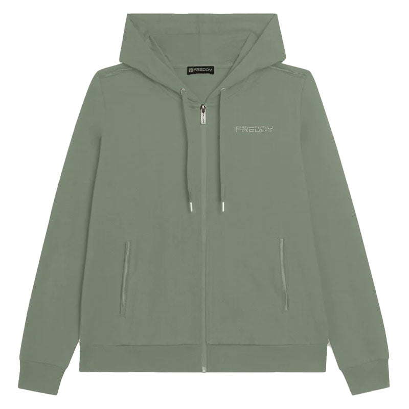 Felpa donna Hdy Full zip
