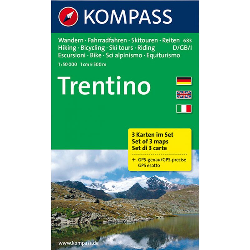 Cartina escursionistica Trentino 1:50.000