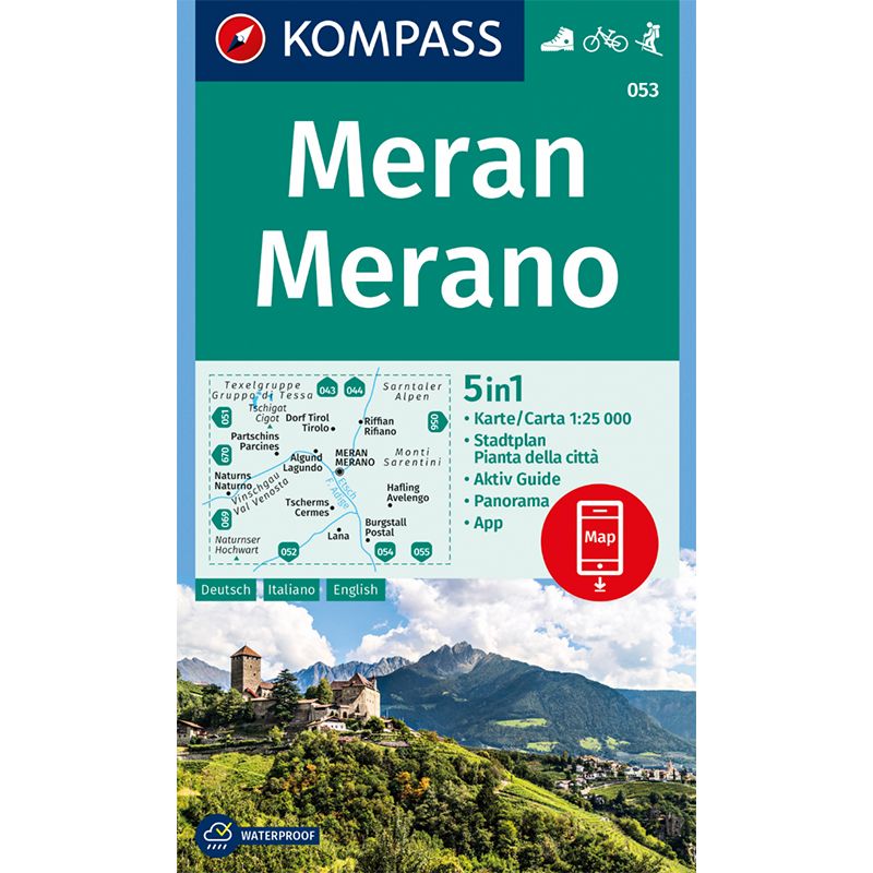 Cartina Merano