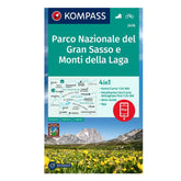 Cartina escursionistica Parco Nazionale del Gran Sasso 1:50000