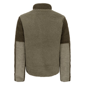 Pile uomo Trobio mock neck orsetto