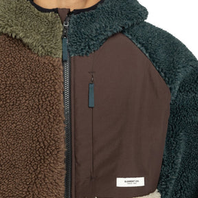 Felpa uomo Wolfe Sherpa reversibile