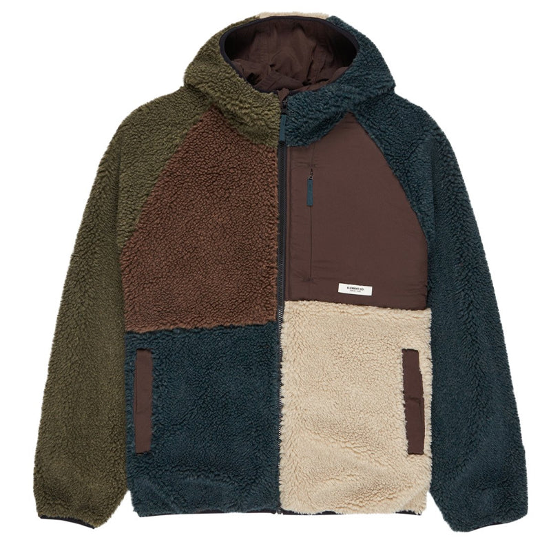 Felpa uomo Wolfe Sherpa reversibile