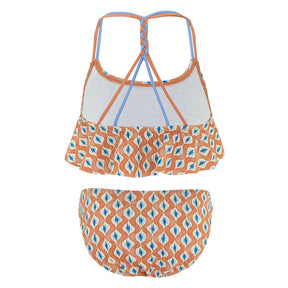Bikini bambina Volant Caramel