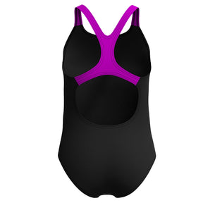 Costume bambina Medley Logo