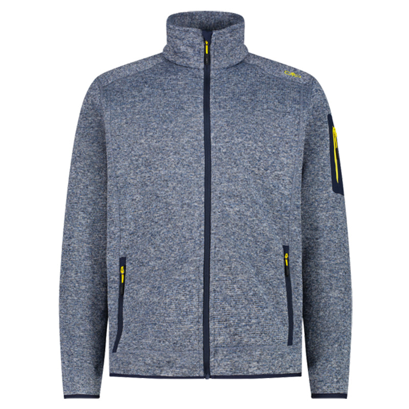 Pile uomo knit-tech mélange
