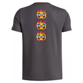 T-Shirt bambino UA Flame Wordmark