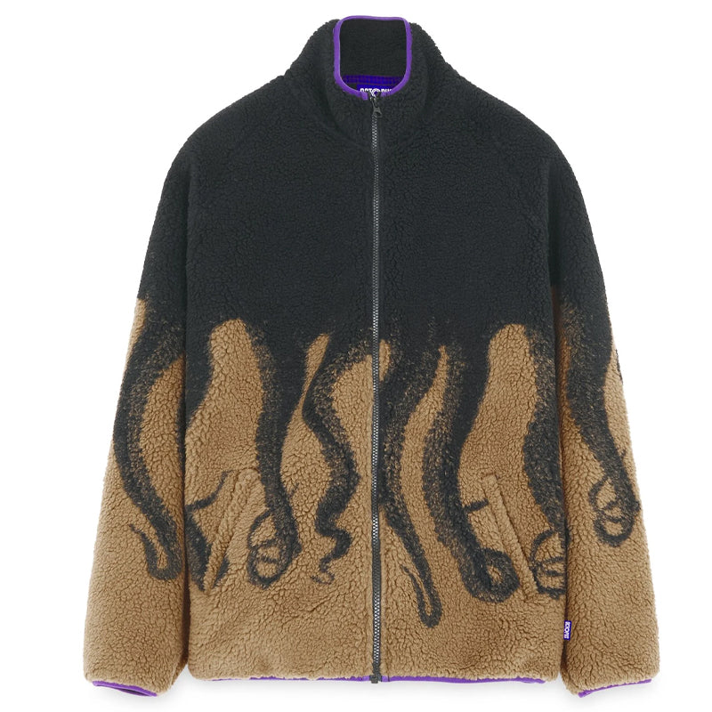 Felpa uomo Sherpa Zip Neck