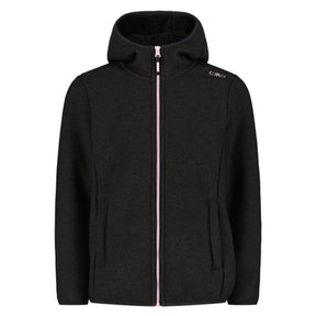 Giacca bambina knit tech melange