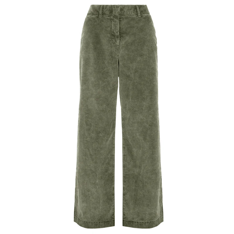 Pantalone donna palazzo velluto