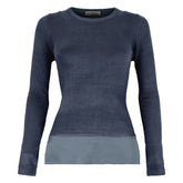 Maglione donna bordo raso