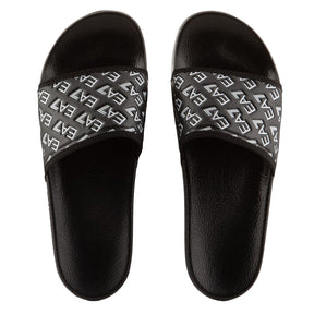 Ciabatte uomo Logo elastan gros rubber
