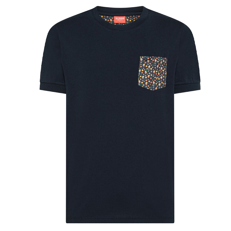 T-Shirt uomo jersey taschino
