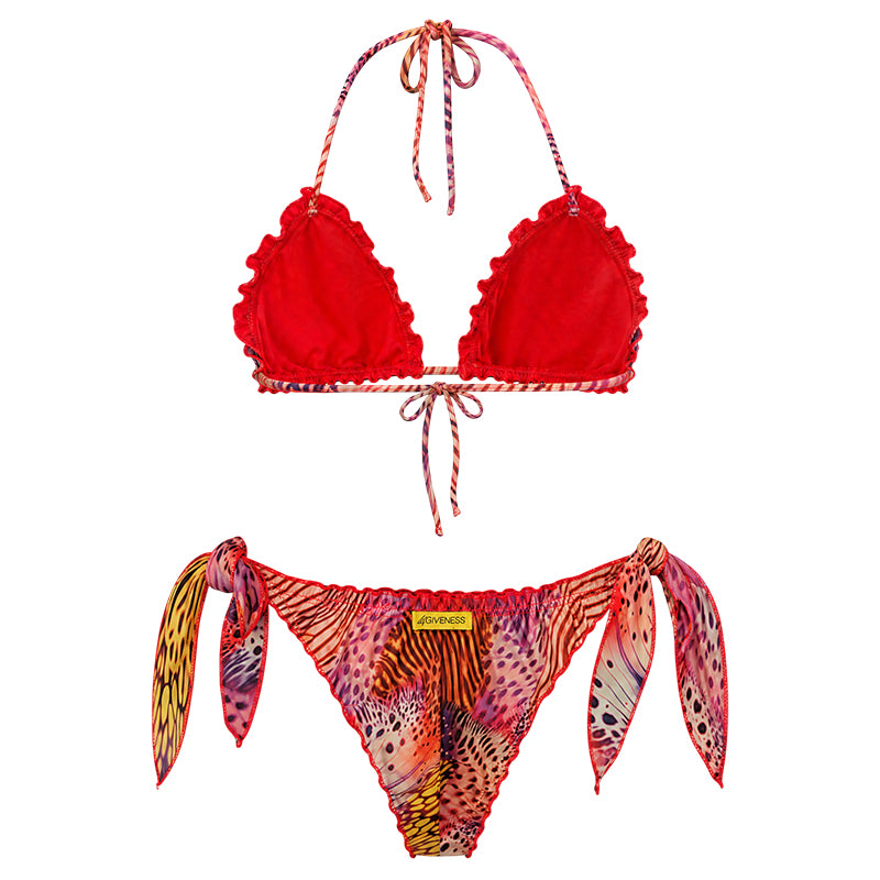 Bikini donna Mary Pink Butterfly
