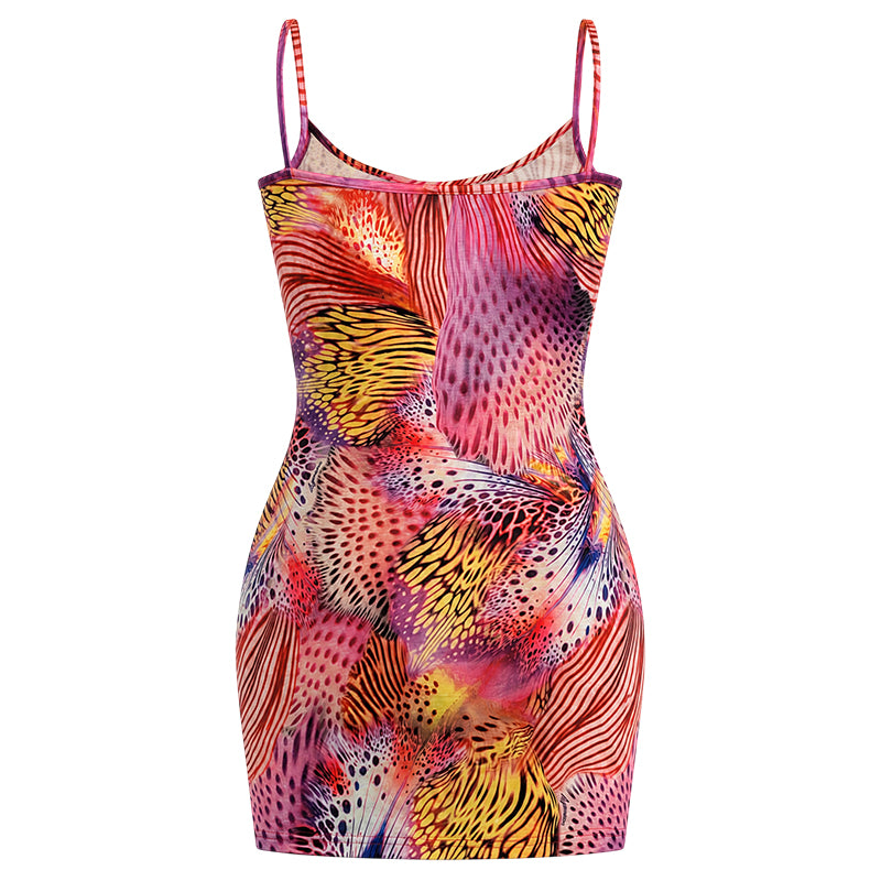 Abito donna Nefertite Pink Butterfly