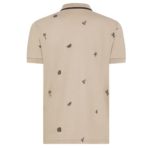 Polo uomo piquet ricami