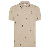 Polo uomo piquet ricami