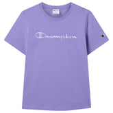 T-Shirt donna Logo Script Icons