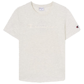 T-Shirt donna Logo Script Icons