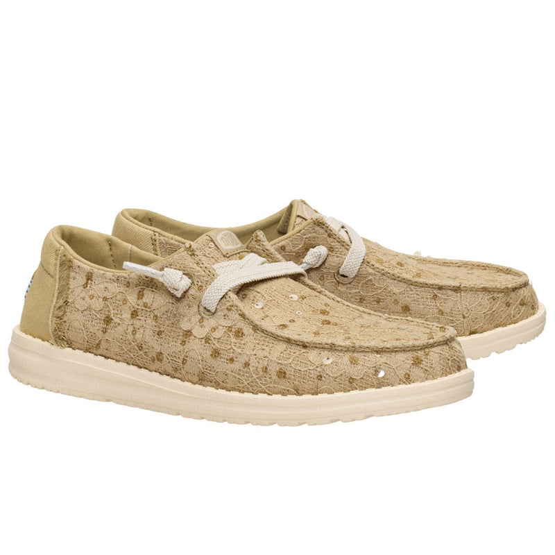Scarpe donna Wendy sequin lace