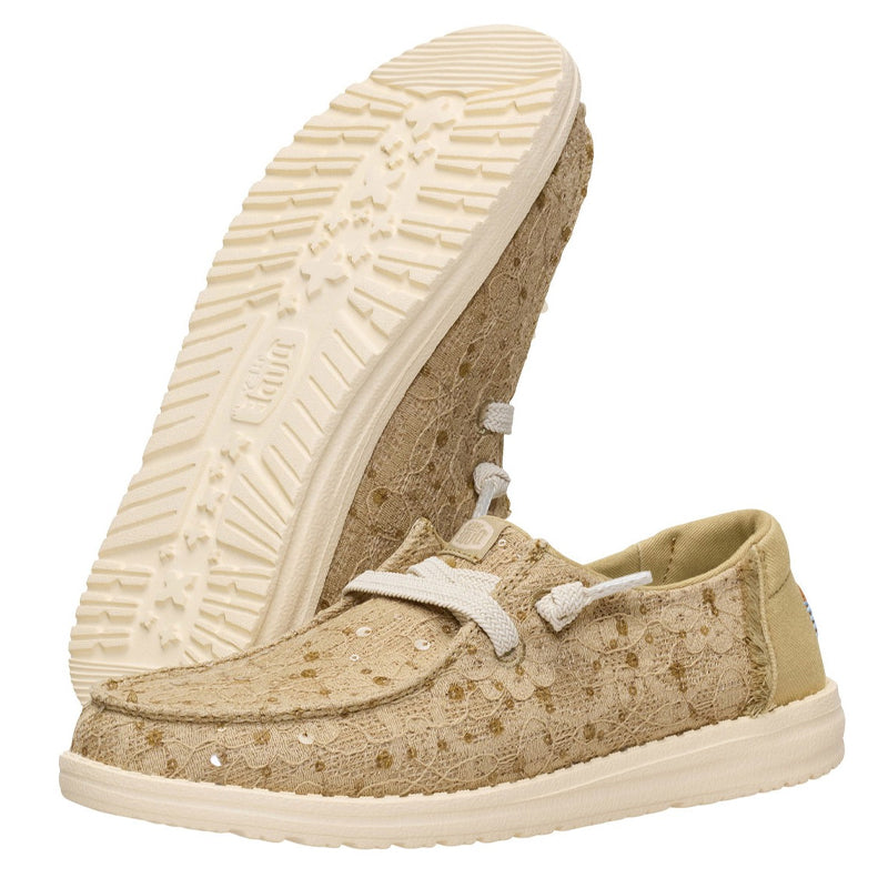 Scarpe donna Wendy sequin lace