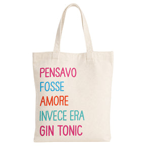 Borsa cotone Gin Tonic