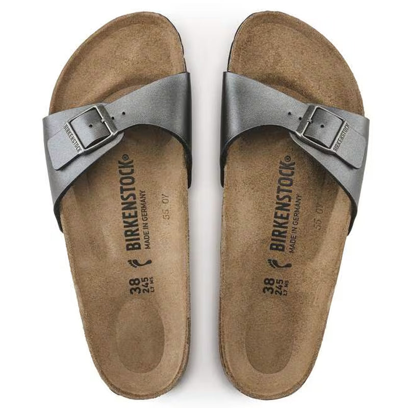 Ciabatte donna Madrid metallic