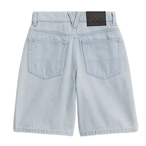 Pantaloncino bambino Check-5 Baggy Denim