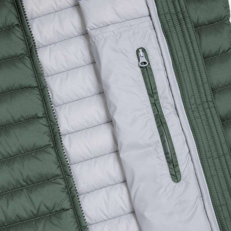 Gilet uomo piuma