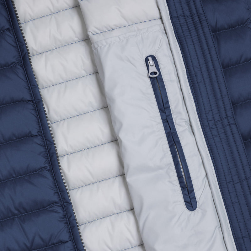 Gilet uomo piuma