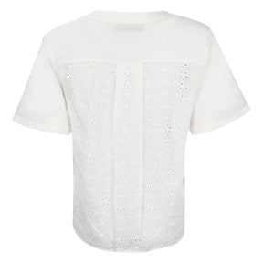 T-Shirt donna pizzo Sangallo