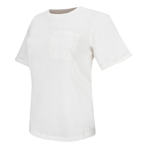 T-Shirt donna pizzo Sangallo