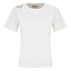 T-Shirt donna strass