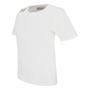 T-Shirt donna strass