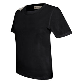 T-Shirt donna strass