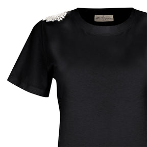T-Shirt donna strass