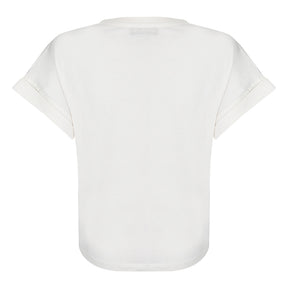 T-Shirt donna bottoni