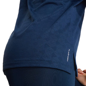 T-Shirt donna Flex Geo Embossed