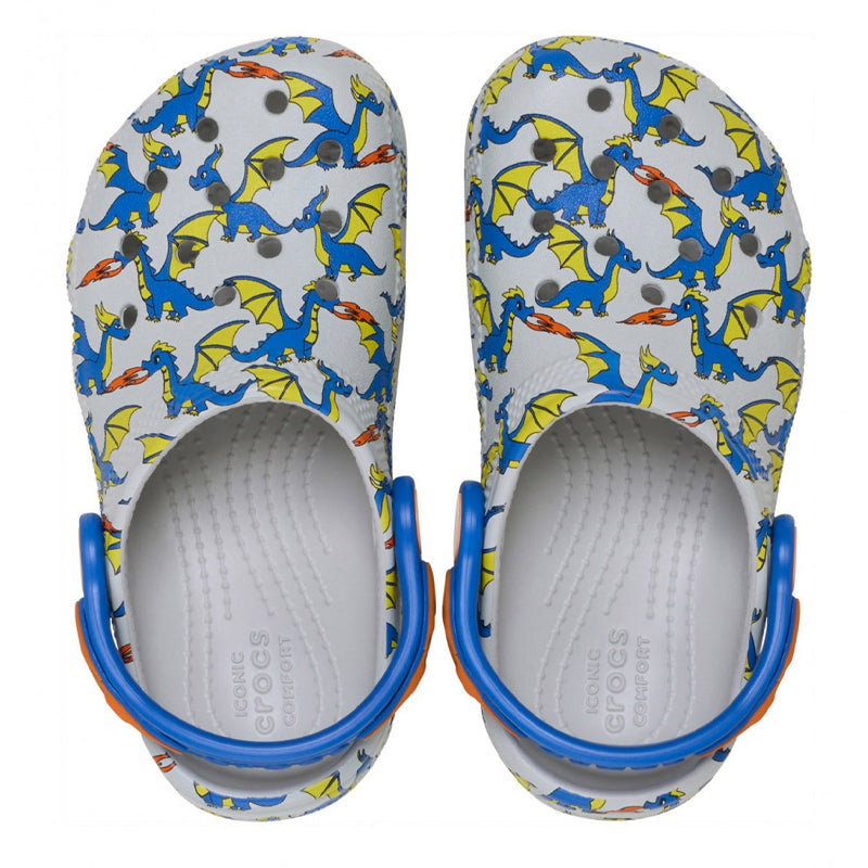 Ciabatte bambino Classic Dragon Graphic
