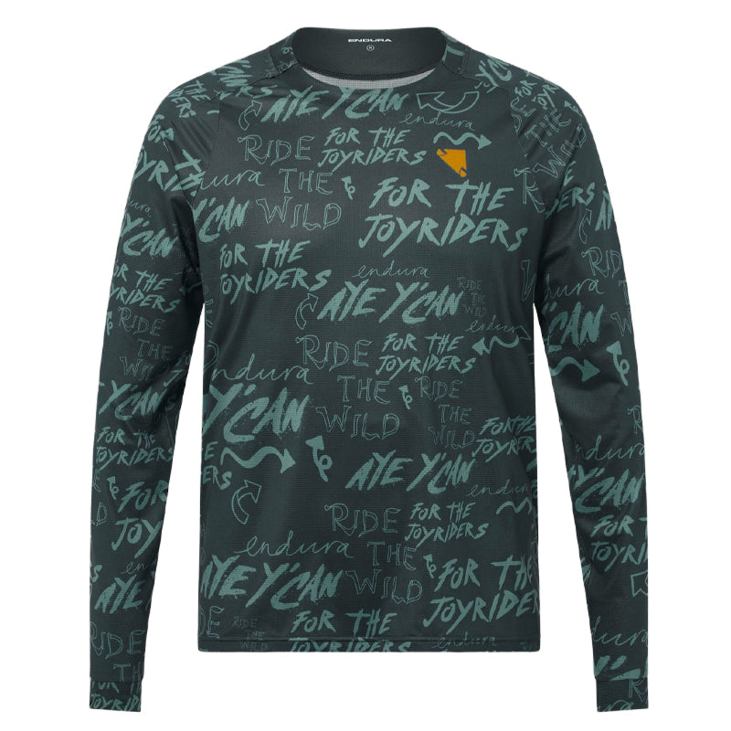 Maglia uomo Singletrack Print LS