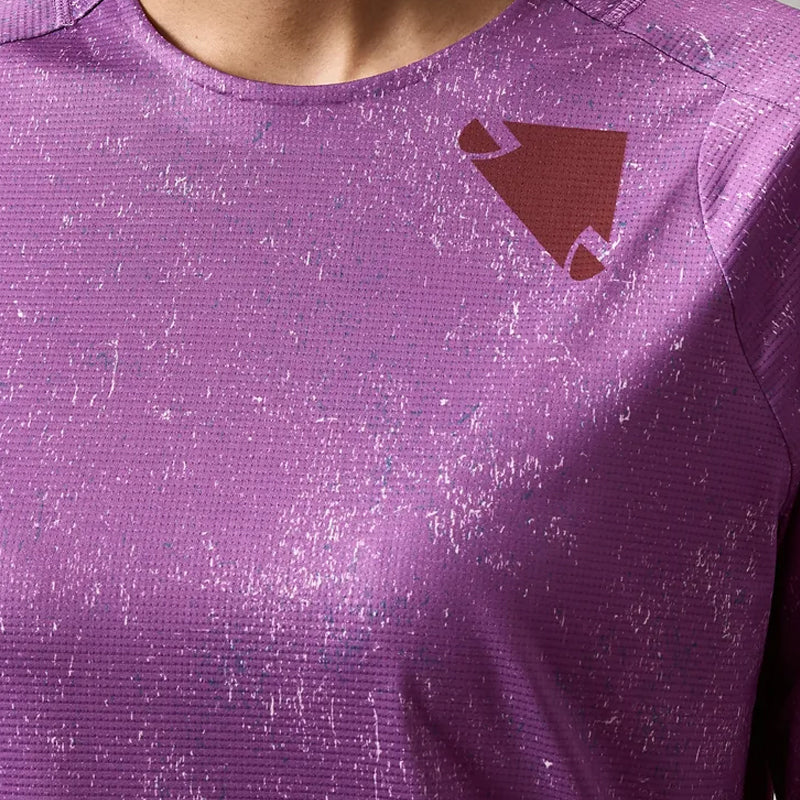 Maglia donna Singletrack Print LS